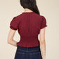 Cottage Charm Smocked Peplum Top-Cute-Trendy-Shop-Womens-Boutique-Clothing-Store