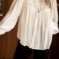 Boho Lace Lantern Sleeve Blouse-Cute-Trendy-Shop-Womens-Boutique-Clothing-Store