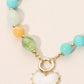 Queen of Hearts Mixed Bead Pendant Necklace-Cute-Trendy-Shop-Womens-Boutique-Clothing-Store
