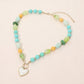 Queen of Hearts Mixed Bead Pendant Necklace-Cute-Trendy-Shop-Womens-Boutique-Clothing-Store