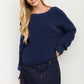 Cozy Cafe Drop-Shoulder Knit-Navy-SMALL-Cute-Trendy-Shop-Womens-Boutique-Clothing-Store