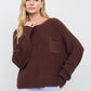 Cozy Cafe Drop-Shoulder Knit-Brown-SMALL-Cute-Trendy-Shop-Womens-Boutique-Clothing-Store