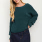 Cozy Cafe Drop-Shoulder Knit-Green-SMALL-Cute-Trendy-Shop-Womens-Boutique-Clothing-Store