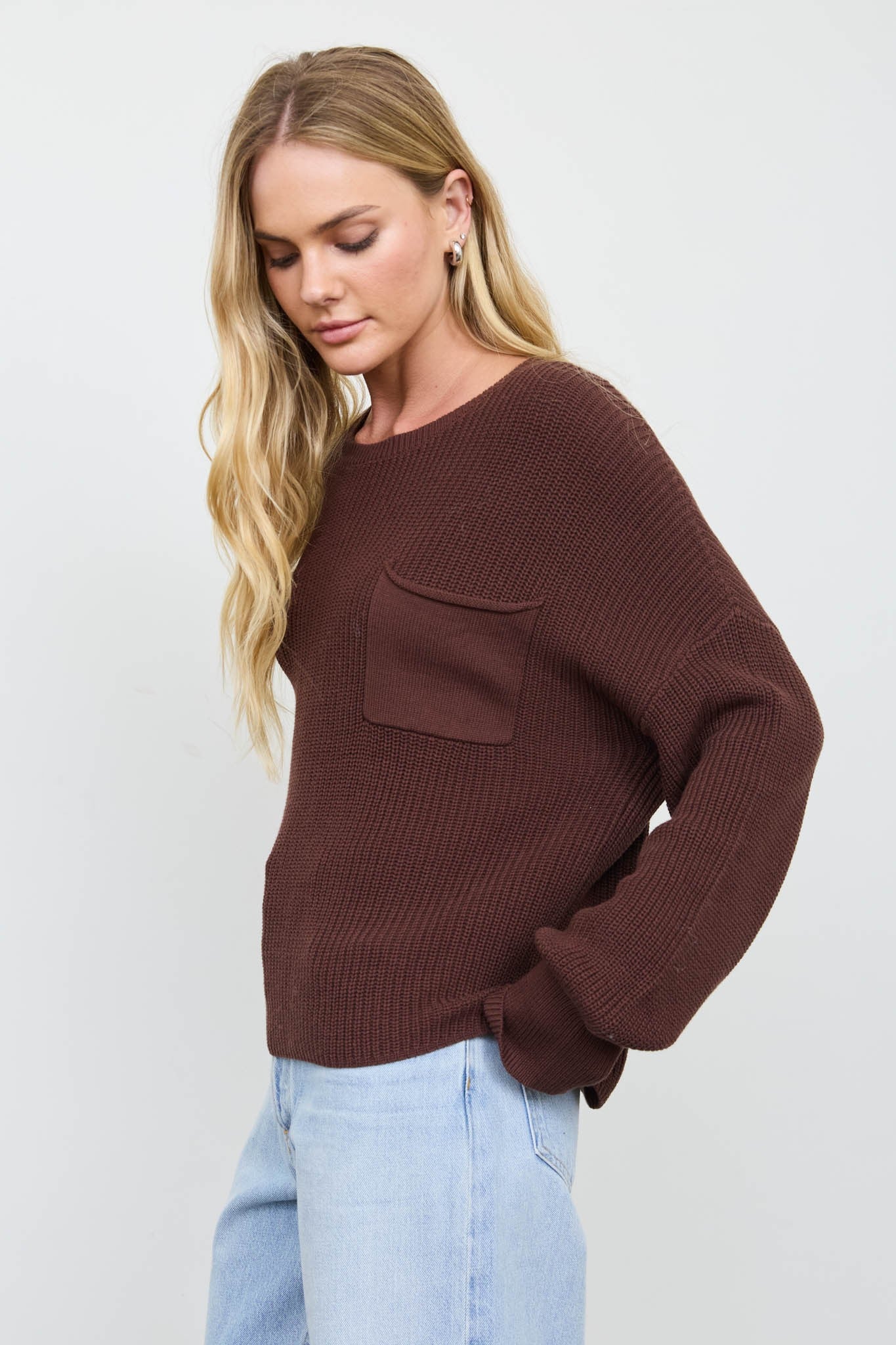 Cozy Cafe Drop-Shoulder Knit-Cute-Trendy-Shop-Womens-Boutique-Clothing-Store