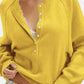 The Soft Henley Button Knit Pullover-Mustard-SMALL-Cute-Trendy-Shop-Womens-Boutique-Clothing-Store