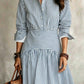 Coastal Charm Tiered Denim Dress-Cute-Trendy-Shop-Womens-Boutique-Clothing-Store