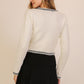 Prep & Trim Textured Knit Cardigan-Cute-Trendy-Shop-Womens-Boutique-Clothing-Store