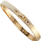 Buckle Up Gold Sparkling Bracelet-[option4]-[option5]-Cute-Trendy-Shop-Womens-Boutique-Clothing-Store