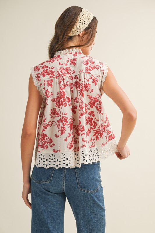 Bring Out The Sweetness Vintage Top-[option4]-[option5]-Cute-Trendy-Shop-Womens-Boutique-Clothing-Store