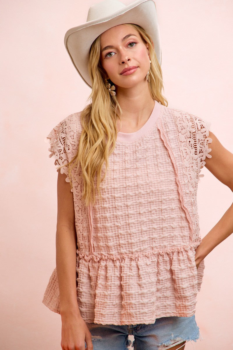 Sun-Kissed Pink Daisy Top-[option4]-[option5]-Cute-Trendy-Shop-Womens-Boutique-Clothing-Store