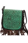 Cowgirl Up Turquoise Leather Fringe Handbag-[option4]-[option5]-Cute-Trendy-Shop-Womens-Boutique-Clothing-Store