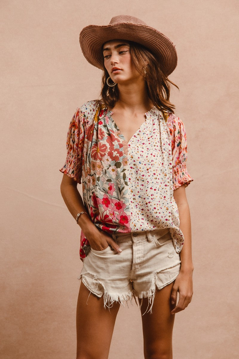 Floral Charm Top-[option4]-[option5]-Cute-Trendy-Shop-Womens-Boutique-Clothing-Store