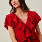 It All Makes Sense Red Ruffle Top-[option4]-[option5]-Cute-Trendy-Shop-Womens-Boutique-Clothing-Store