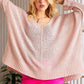 Can't Beat It Pink Basic V Neck Sweater-[option4]-[option5]-Cute-Trendy-Shop-Womens-Boutique-Clothing-Store