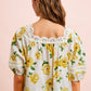 Romance in Bloom Blouse-[option4]-[option5]-Cute-Trendy-Shop-Womens-Boutique-Clothing-Store
