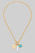 Treasures of the Sea Three Charm Necklace-[option4]-[option5]-Cute-Trendy-Shop-Womens-Boutique-Clothing-Store