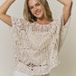 Boho Blossom Crochet Poncho Top-Cute-Trendy-Shop-Womens-Boutique-Clothing-Store