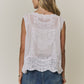 Lacey Elegance White Summer Top-White-SMALL/MEDIUM-[option4]-[option5]-Cute-Trendy-Shop-Womens-Boutique-Clothing-Store