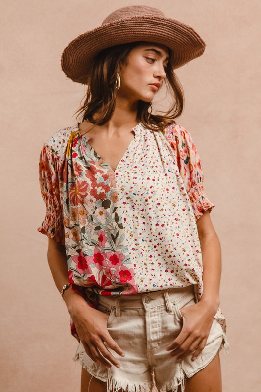 Floral Charm Top-[option4]-[option5]-Cute-Trendy-Shop-Womens-Boutique-Clothing-Store