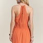 Catch the Breeze Orange Halter Dress-[option4]-[option5]-Cute-Trendy-Shop-Womens-Boutique-Clothing-Store