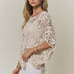 Boho Blossom Crochet Poncho Top-Cute-Trendy-Shop-Womens-Boutique-Clothing-Store