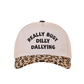 "Really Busy Dilly Dallying" Ball Cap-Leopard-[option4]-[option5]-Cute-Trendy-Shop-Womens-Boutique-Clothing-Store