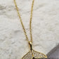 Sparkling Coastal Mermaid Tail Necklace-Gold-Cute-Trendy-Shop-Womens-Boutique-Clothing-Store