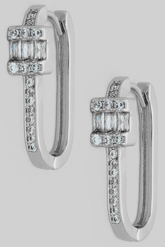 Wrap These Up Rhodium & Rhinestone Hoops-[option4]-[option5]-Cute-Trendy-Shop-Womens-Boutique-Clothing-Store