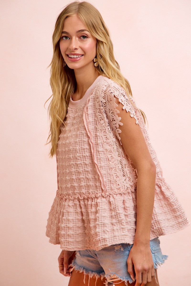 Sun-Kissed Pink Daisy Top-[option4]-[option5]-Cute-Trendy-Shop-Womens-Boutique-Clothing-Store