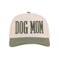 Dog Mom Two Tone Baseball Cap-Forest Green-Cute-Trendy-Shop-Womens-Boutique-Clothing-Store
