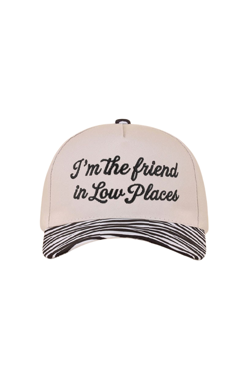 "Friend in Low Places" Two-Tone Ball Cap