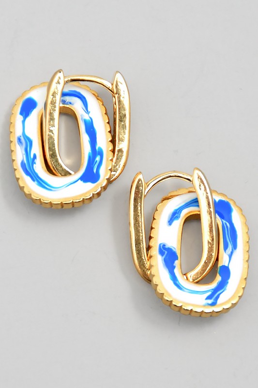 Porcelain Blue and White Earrings-[option4]-[option5]-Cute-Trendy-Shop-Womens-Boutique-Clothing-Store