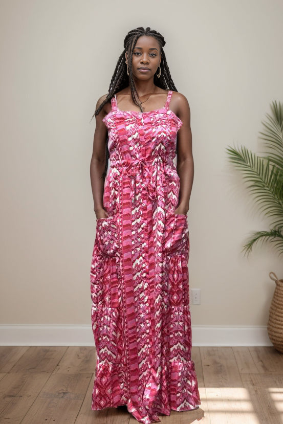 Abby Road - Hot Pink Maxi Dress *online exclusive-[option4]-[option5]-Cute-Trendy-Shop-Womens-Boutique-Clothing-Store