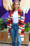 All Put Together Rust & Navy Striped Pocketed Cardigan *online Exclusive-[option4]-[option5]-Cute-Trendy-Shop-Womens-Boutique-Clothing-Store