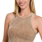 Get The Look Racerback Tanks-Brown-SMALL/MEDIUM-[option4]-[option5]-Cute-Trendy-Shop-Womens-Boutique-Clothing-Store