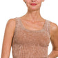 Summer Heat Scoop Neck Crop Tank-Brown-SMALL/MEDIUM-[option4]-[option5]-Cute-Trendy-Shop-Womens-Boutique-Clothing-Store