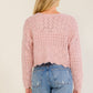 Sweet Bloom Textured Knit Sweater-Cute-Trendy-Shop-Womens-Boutique-Clothing-Store