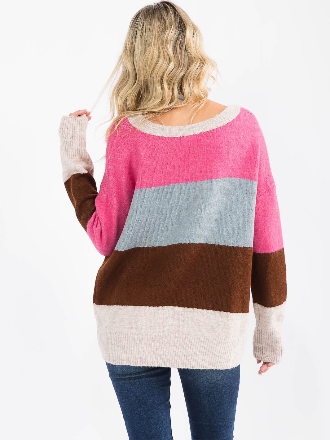 Autumn Horizon Colorblock Knit Pullover-Cute-Trendy-Shop-Womens-Boutique-Clothing-Store