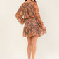 Enchanted Paisley Mini Dress-Cute-Trendy-Shop-Womens-Boutique-Clothing-Store
