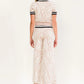 Zebra Chic Knit Short Sleeve & Wide Leg Pant Set-Cute-Trendy-Shop-Womens-Boutique-Clothing-Store