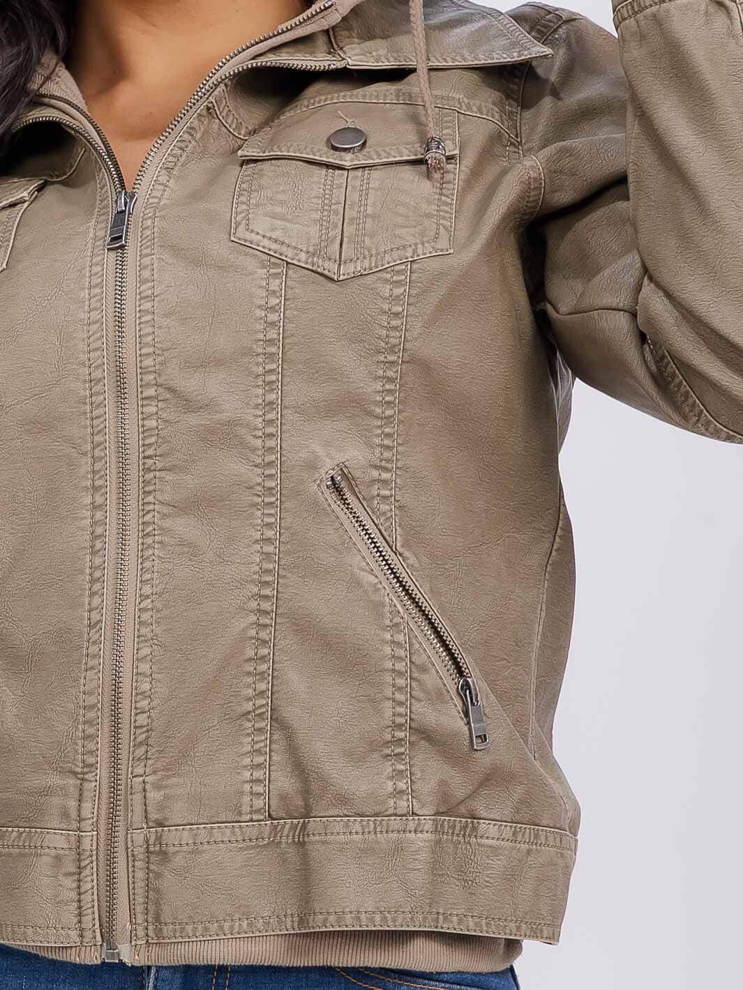 Urban Utility Detachable Hood Jacket-Cute-Trendy-Shop-Womens-Boutique-Clothing-Store