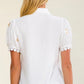 Perfect Summer Day Embroidered Button Up Blouse-[option4]-[option5]-Cute-Trendy-Shop-Womens-Boutique-Clothing-Store