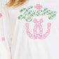 Lucky Charm Clover Graphic Pullover-Cute-Trendy-Shop-Womens-Boutique-Clothing-Store