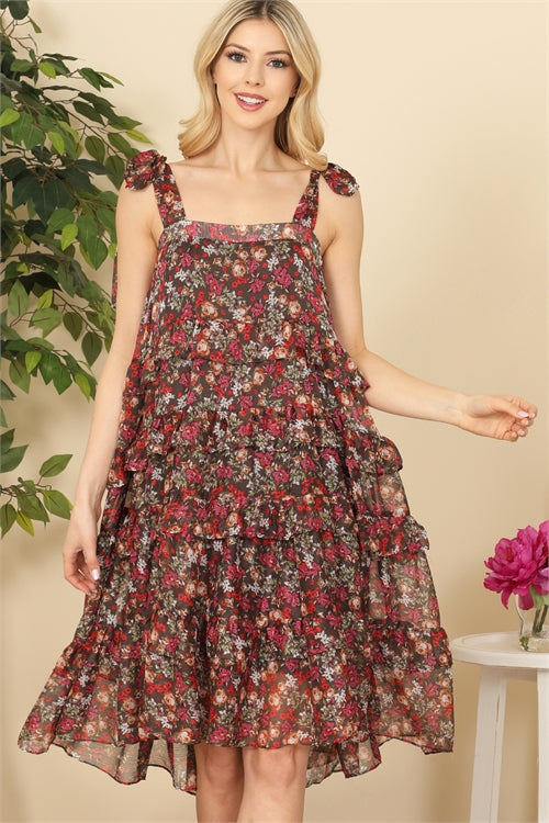 Beauty in the Garden Floral Summer Dress *Online & In Store*-[option4]-[option5]-Cute-Trendy-Shop-Womens-Boutique-Clothing-Store