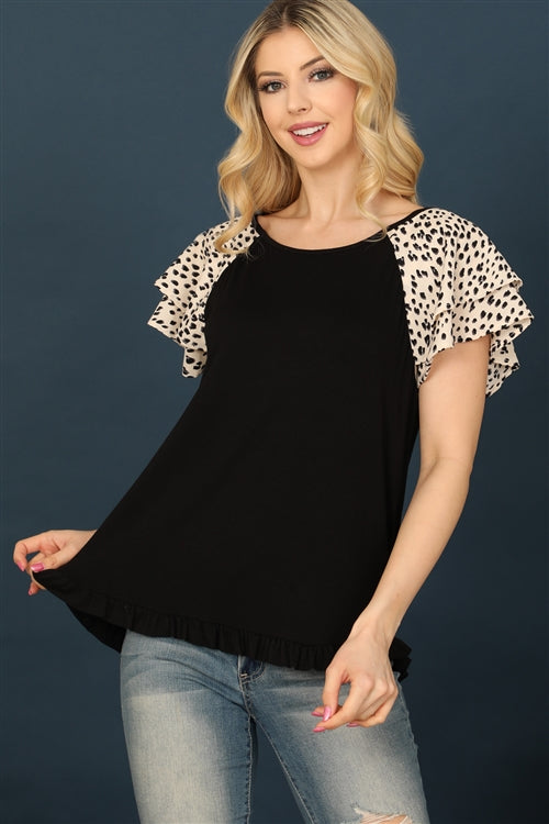 Road Trip Black T-Shirt Top *Online & In Store*-[option4]-[option5]-Cute-Trendy-Shop-Womens-Boutique-Clothing-Store