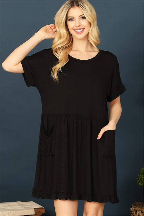 It's The Standard Comfy Black Summer Dress *Online & In Store*-[option4]-[option5]-Cute-Trendy-Shop-Womens-Boutique-Clothing-Store
