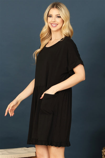 It's The Standard Comfy Black Summer Dress *Online & In Store*-[option4]-[option5]-Cute-Trendy-Shop-Womens-Boutique-Clothing-Store