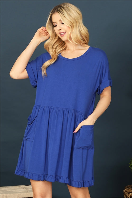 It's the Standard Royal Blue Summer Dress *Online & In Store*-[option4]-[option5]-Cute-Trendy-Shop-Womens-Boutique-Clothing-Store
