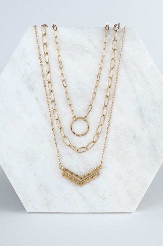Can You Feel It Layered Gold Metal Necklace *instore & online-[option4]-[option5]-Cute-Trendy-Shop-Womens-Boutique-Clothing-Store