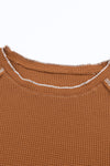 Casual Comfort Top Brown *instore & online-[option4]-[option5]-Cute-Trendy-Shop-Womens-Boutique-Clothing-Store